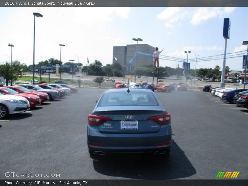 Nouveau Blue / Gray 2016 Hyundai Sonata Sport