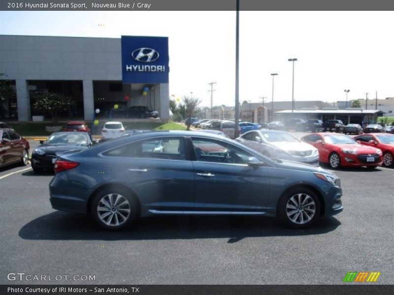 Nouveau Blue / Gray 2016 Hyundai Sonata Sport