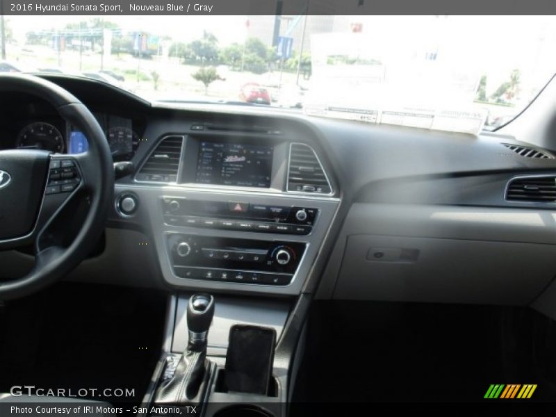 Nouveau Blue / Gray 2016 Hyundai Sonata Sport