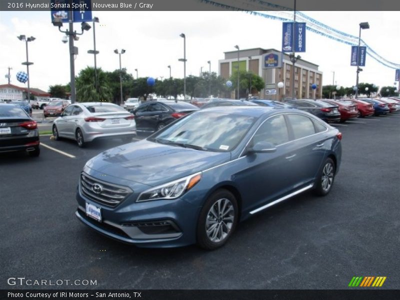 Nouveau Blue / Gray 2016 Hyundai Sonata Sport