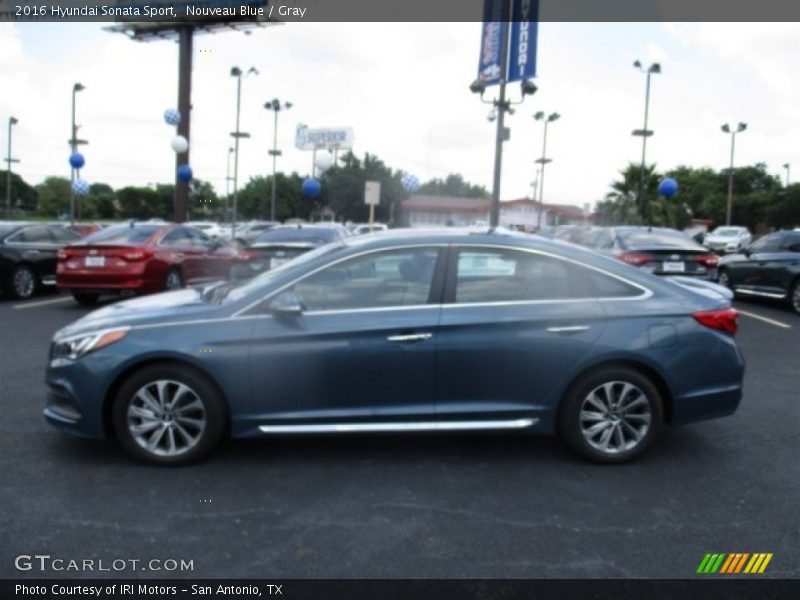 Nouveau Blue / Gray 2016 Hyundai Sonata Sport