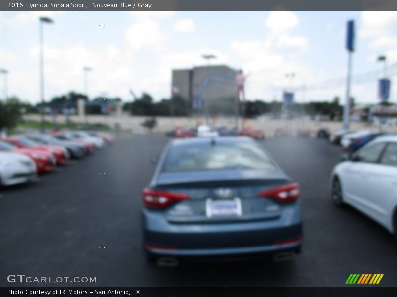 Nouveau Blue / Gray 2016 Hyundai Sonata Sport