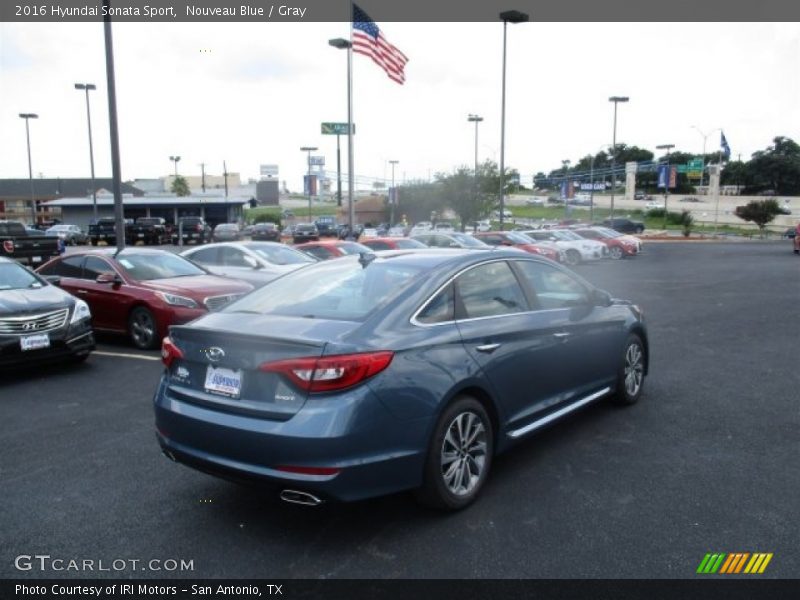 Nouveau Blue / Gray 2016 Hyundai Sonata Sport