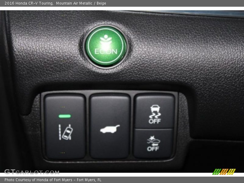 Mountain Air Metallic / Beige 2016 Honda CR-V Touring