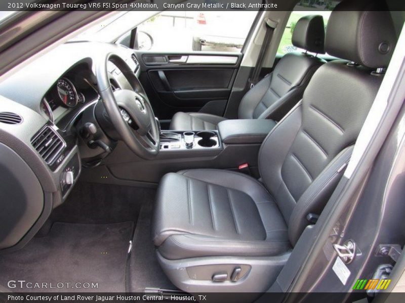 Canyon Gray Metallic / Black Anthracite 2012 Volkswagen Touareg VR6 FSI Sport 4XMotion
