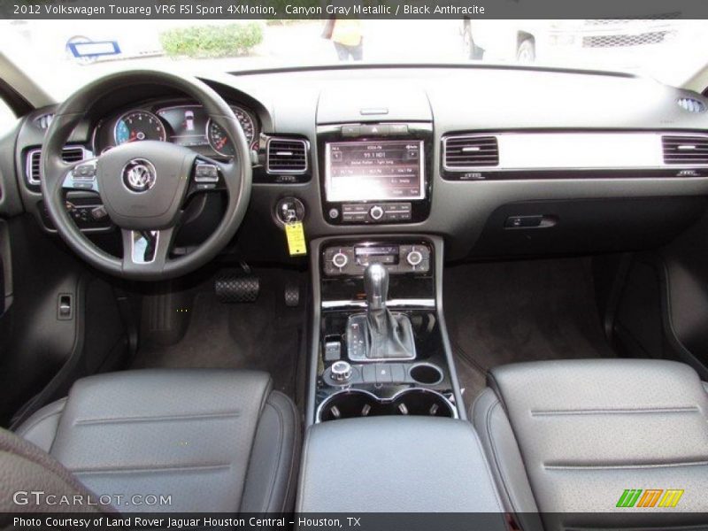 Canyon Gray Metallic / Black Anthracite 2012 Volkswagen Touareg VR6 FSI Sport 4XMotion