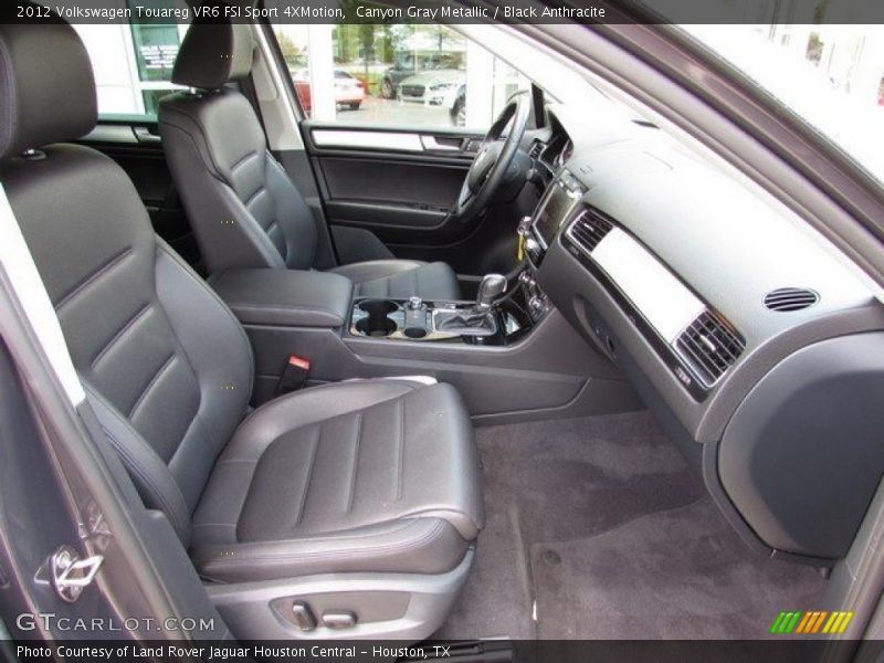 Canyon Gray Metallic / Black Anthracite 2012 Volkswagen Touareg VR6 FSI Sport 4XMotion