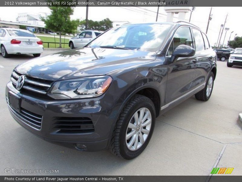 Canyon Gray Metallic / Black Anthracite 2012 Volkswagen Touareg VR6 FSI Sport 4XMotion