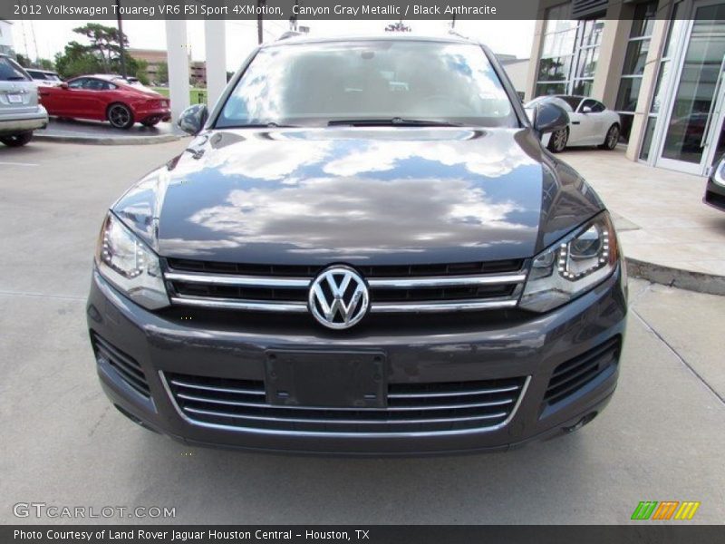 Canyon Gray Metallic / Black Anthracite 2012 Volkswagen Touareg VR6 FSI Sport 4XMotion