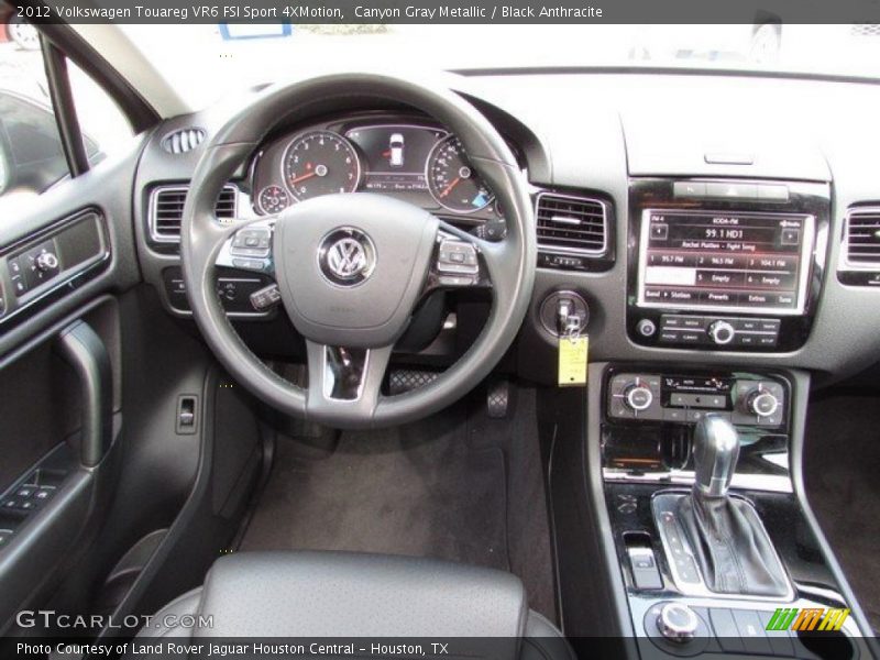 Canyon Gray Metallic / Black Anthracite 2012 Volkswagen Touareg VR6 FSI Sport 4XMotion