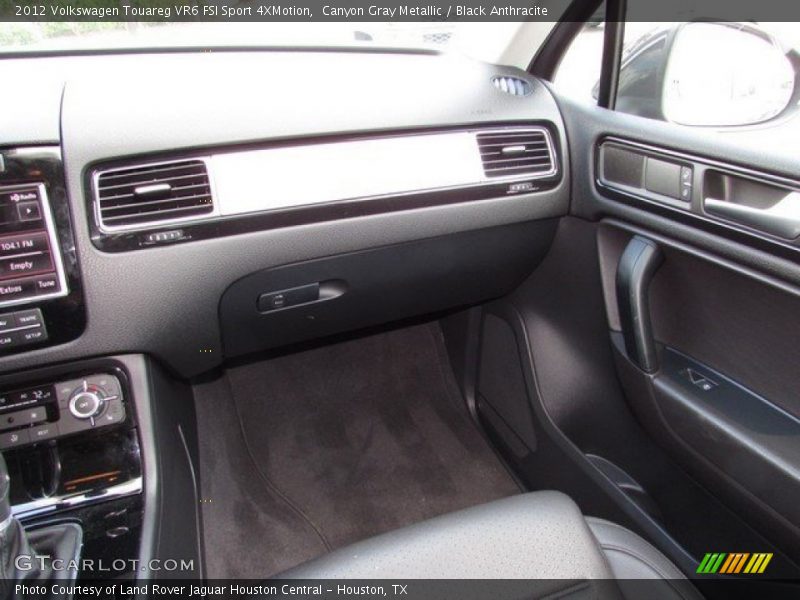 Canyon Gray Metallic / Black Anthracite 2012 Volkswagen Touareg VR6 FSI Sport 4XMotion
