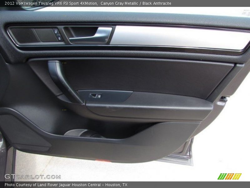 Canyon Gray Metallic / Black Anthracite 2012 Volkswagen Touareg VR6 FSI Sport 4XMotion