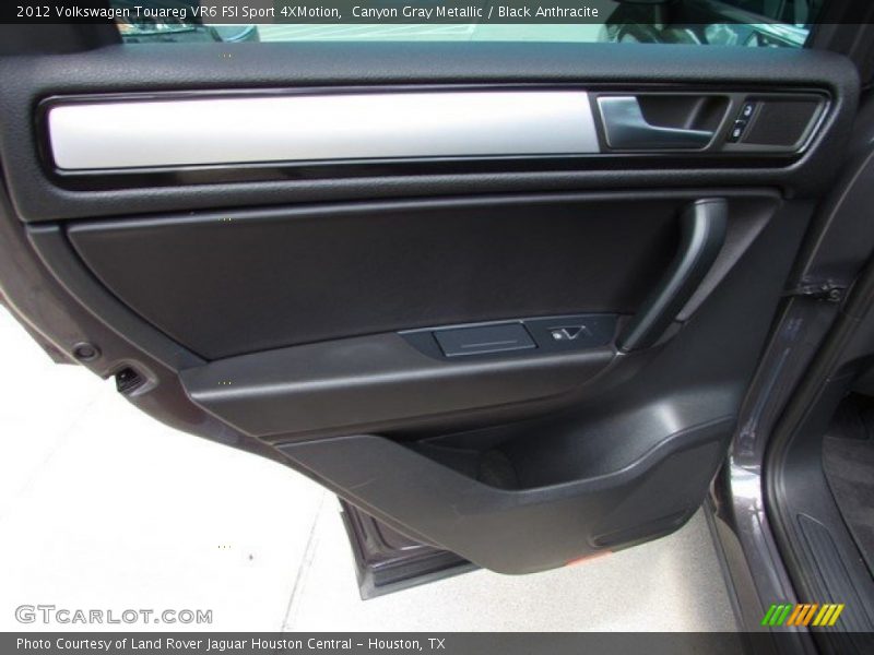 Canyon Gray Metallic / Black Anthracite 2012 Volkswagen Touareg VR6 FSI Sport 4XMotion