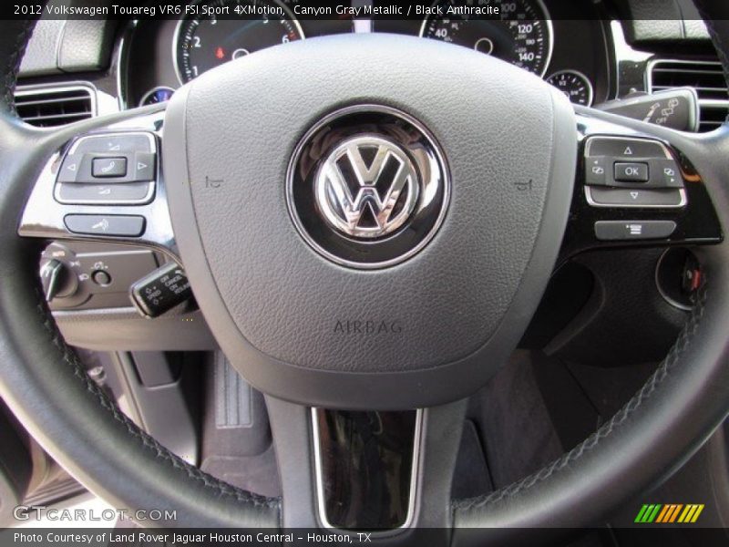 Canyon Gray Metallic / Black Anthracite 2012 Volkswagen Touareg VR6 FSI Sport 4XMotion