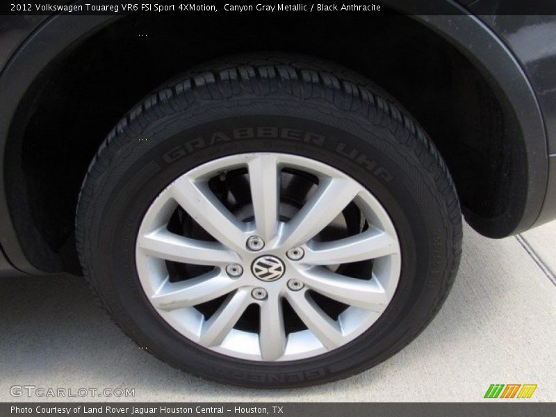 Canyon Gray Metallic / Black Anthracite 2012 Volkswagen Touareg VR6 FSI Sport 4XMotion
