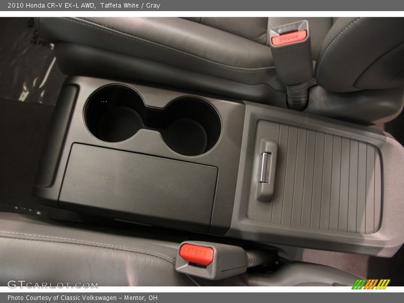 Taffeta White / Gray 2010 Honda CR-V EX-L AWD