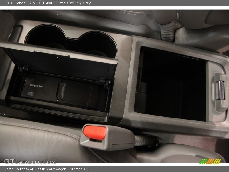 Taffeta White / Gray 2010 Honda CR-V EX-L AWD