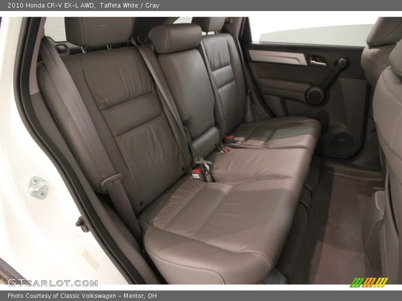 Taffeta White / Gray 2010 Honda CR-V EX-L AWD