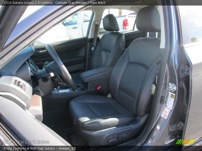 Carbide Gray Metallic / Slate Black 2016 Subaru Legacy 2.5i Limited