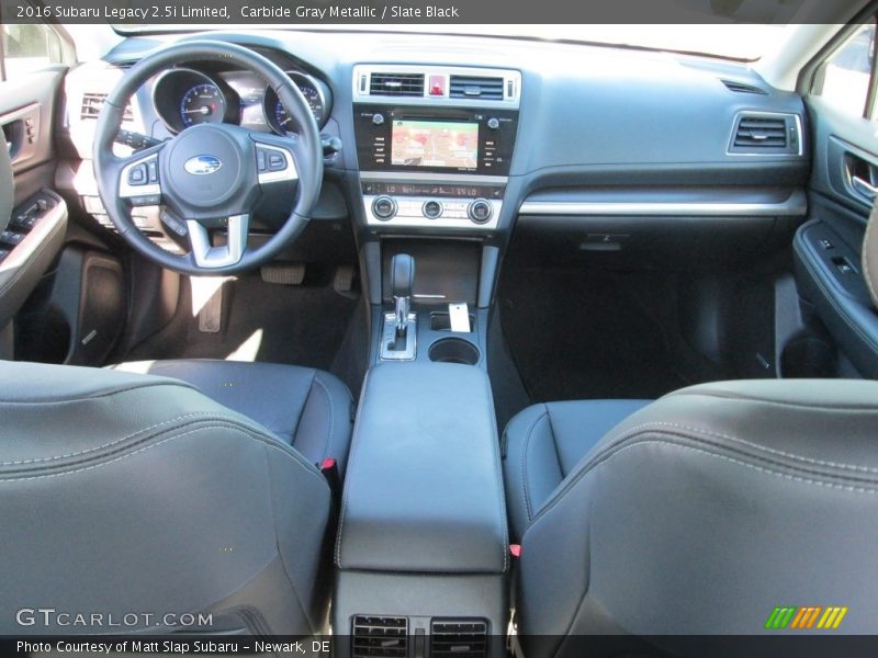 Carbide Gray Metallic / Slate Black 2016 Subaru Legacy 2.5i Limited