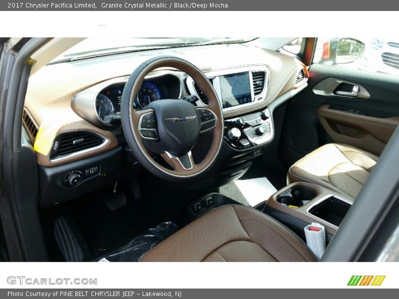 Granite Crystal Metallic / Black/Deep Mocha 2017 Chrysler Pacifica Limited