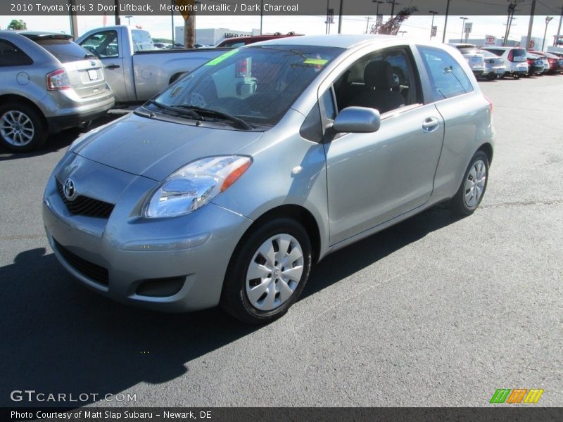 Meteorite Metallic / Dark Charcoal 2010 Toyota Yaris 3 Door Liftback