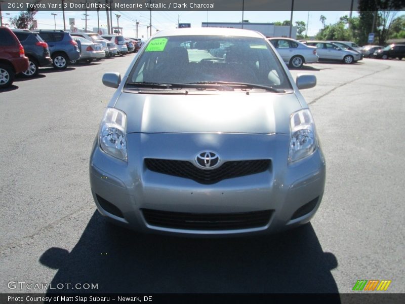 Meteorite Metallic / Dark Charcoal 2010 Toyota Yaris 3 Door Liftback