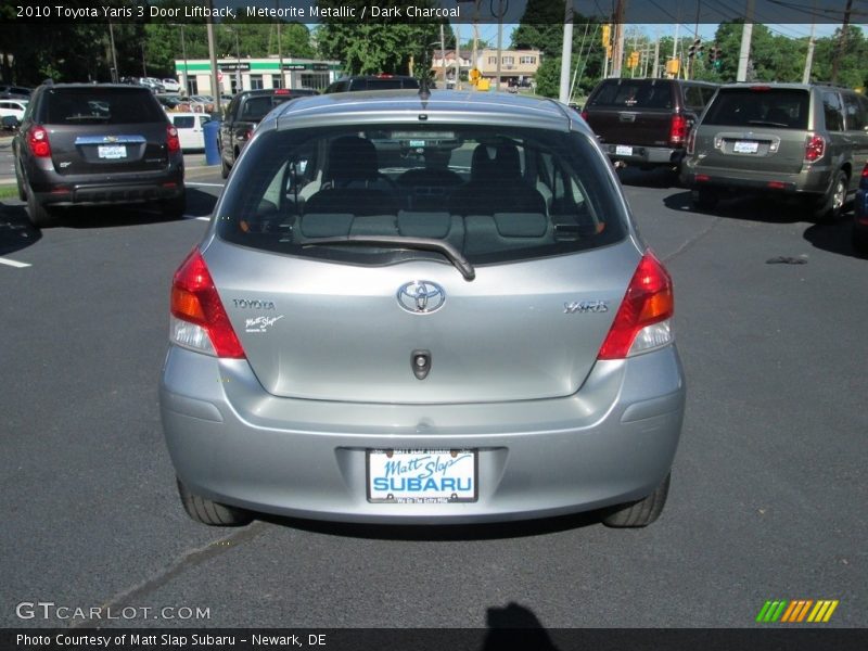 Meteorite Metallic / Dark Charcoal 2010 Toyota Yaris 3 Door Liftback