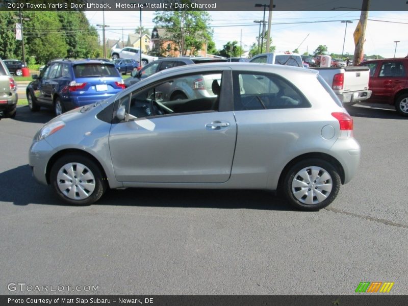Meteorite Metallic / Dark Charcoal 2010 Toyota Yaris 3 Door Liftback