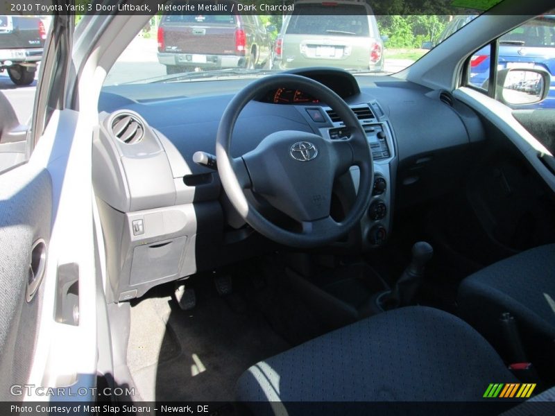 Meteorite Metallic / Dark Charcoal 2010 Toyota Yaris 3 Door Liftback