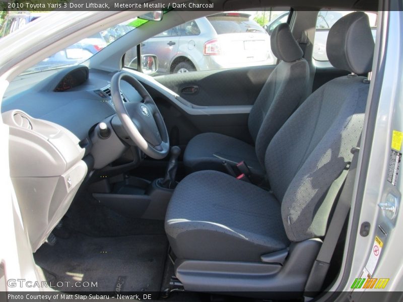 Meteorite Metallic / Dark Charcoal 2010 Toyota Yaris 3 Door Liftback