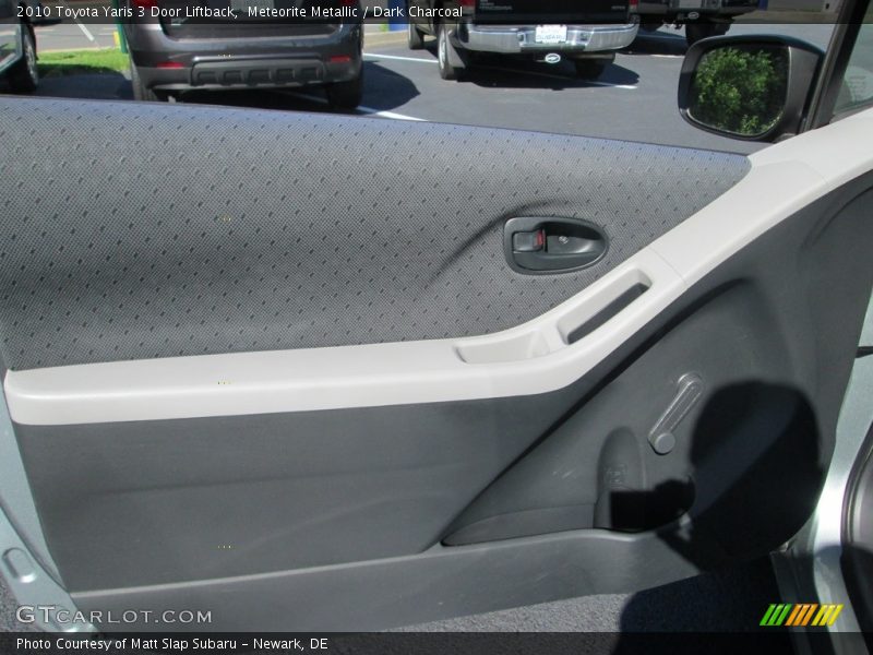 Meteorite Metallic / Dark Charcoal 2010 Toyota Yaris 3 Door Liftback