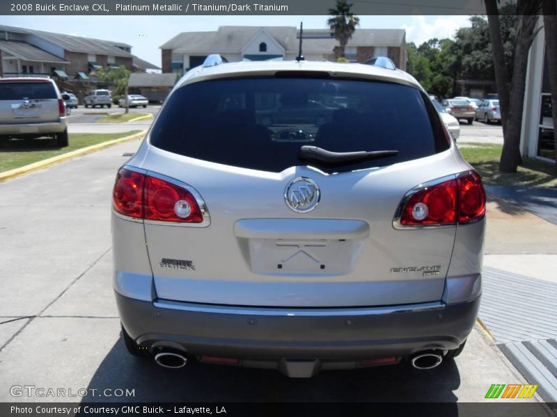 Platinum Metallic / Titanium/Dark Titanium 2008 Buick Enclave CXL