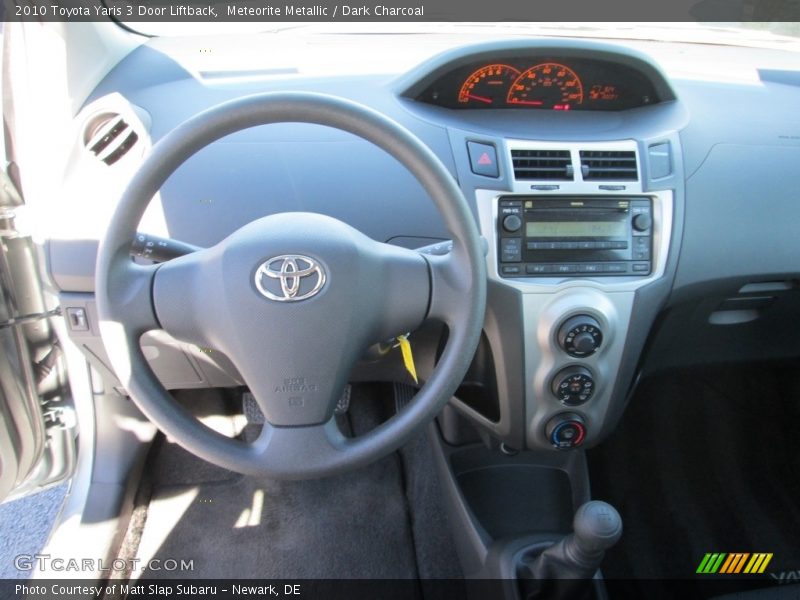 Meteorite Metallic / Dark Charcoal 2010 Toyota Yaris 3 Door Liftback