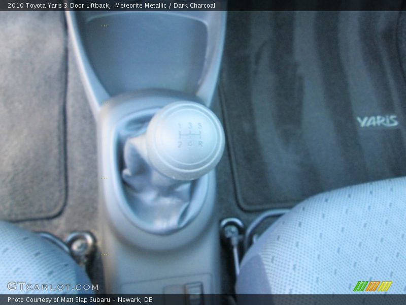 Meteorite Metallic / Dark Charcoal 2010 Toyota Yaris 3 Door Liftback