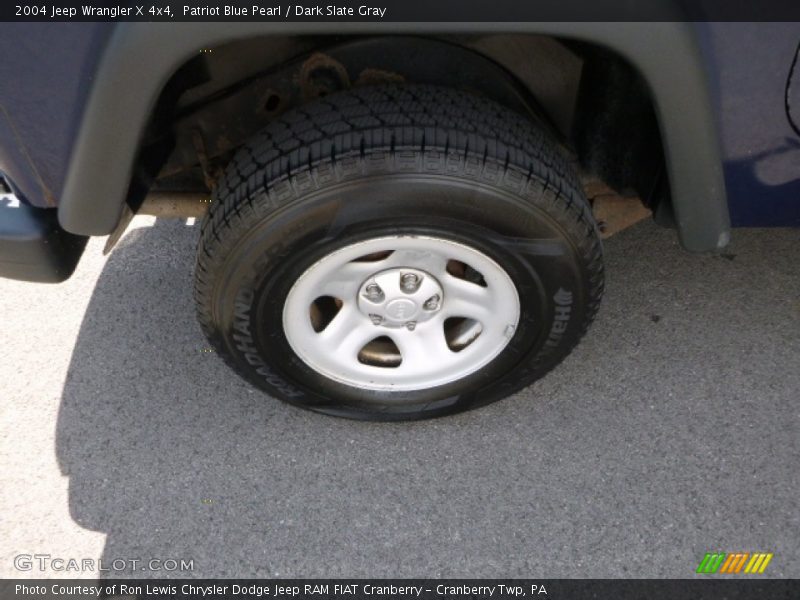 Patriot Blue Pearl / Dark Slate Gray 2004 Jeep Wrangler X 4x4