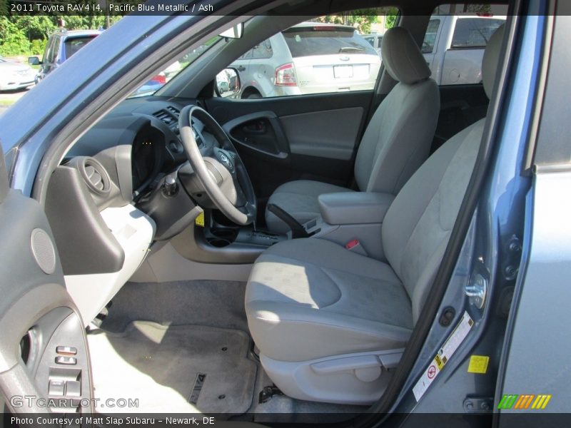 Pacific Blue Metallic / Ash 2011 Toyota RAV4 I4