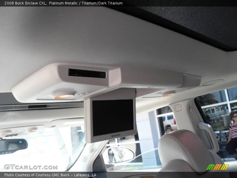 Platinum Metallic / Titanium/Dark Titanium 2008 Buick Enclave CXL