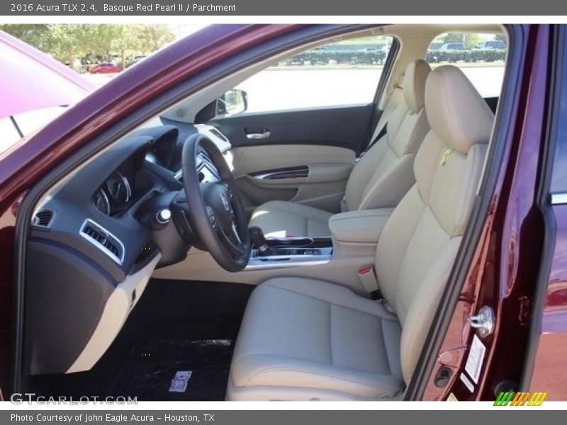 Basque Red Pearl II / Parchment 2016 Acura TLX 2.4