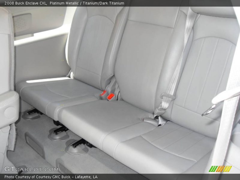 Platinum Metallic / Titanium/Dark Titanium 2008 Buick Enclave CXL