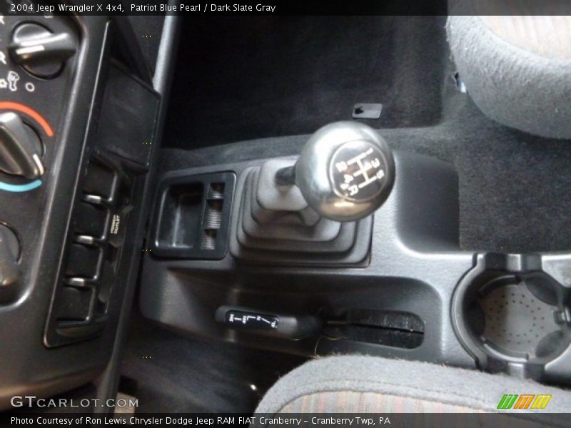 Patriot Blue Pearl / Dark Slate Gray 2004 Jeep Wrangler X 4x4