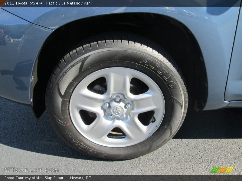 Pacific Blue Metallic / Ash 2011 Toyota RAV4 I4