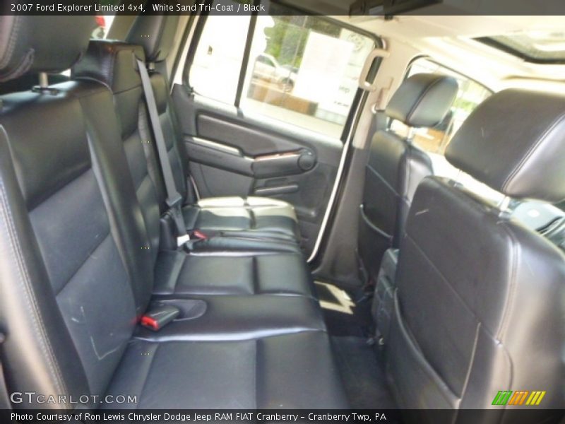 White Sand Tri-Coat / Black 2007 Ford Explorer Limited 4x4