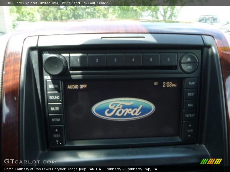 White Sand Tri-Coat / Black 2007 Ford Explorer Limited 4x4