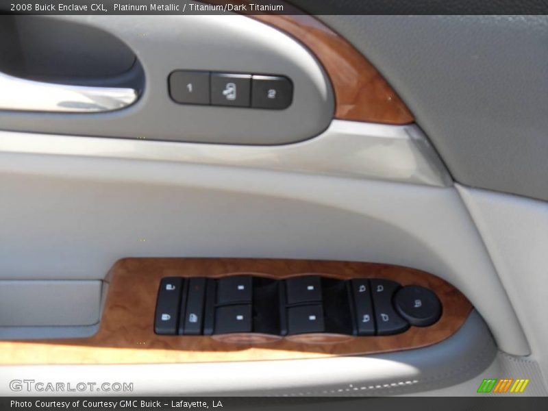 Platinum Metallic / Titanium/Dark Titanium 2008 Buick Enclave CXL