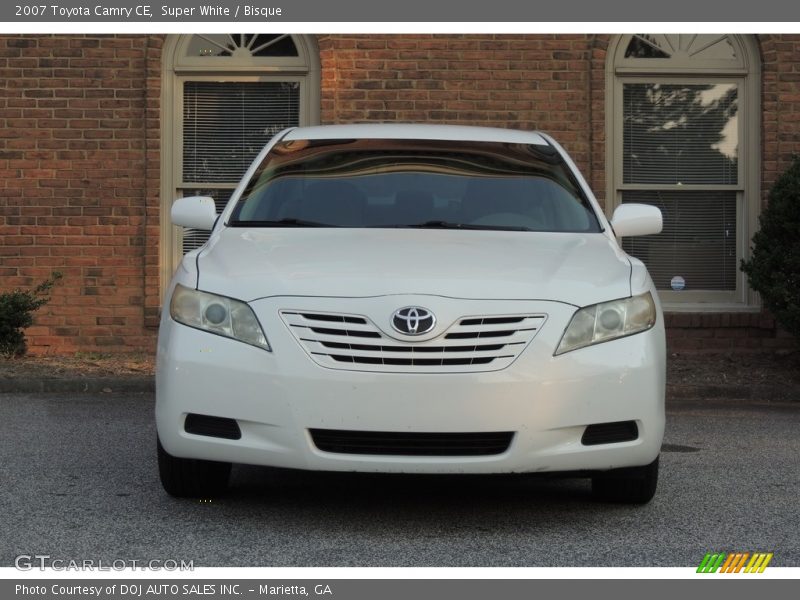 Super White / Bisque 2007 Toyota Camry CE