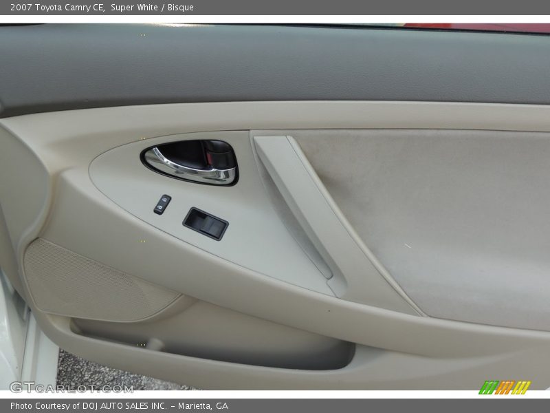 Super White / Bisque 2007 Toyota Camry CE