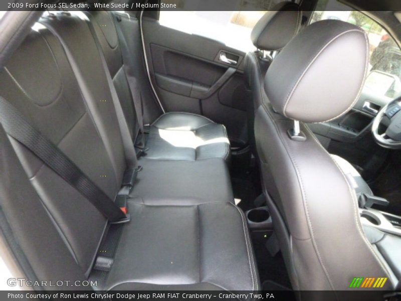 White Suede / Medium Stone 2009 Ford Focus SEL Sedan