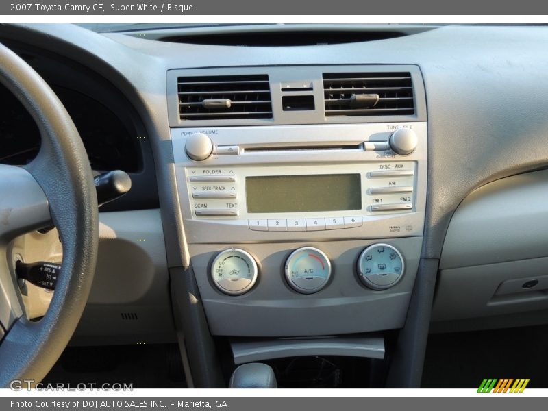 Super White / Bisque 2007 Toyota Camry CE