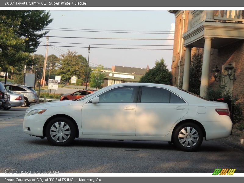 Super White / Bisque 2007 Toyota Camry CE